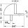 Häfele Türstopper Bodentürstopper Messing verchromt 47x27mm zum Schrauben
