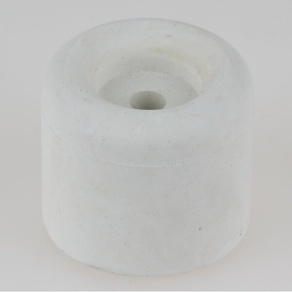 Häfele Türstopper Bodentürstopper Gummi TS8 weiß 40x35mm zum Schrauben