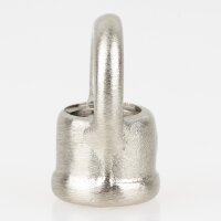 Ringnippel Metall Edelstahl-Optik 18x22mm mit M10x1...
