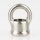 Ringnippel Metall Edelstahl-Optik 18x22mm mit M10x1 Innengewinde