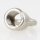 Ringnippel Metall Edelstahl-Optik 18x22mm mit M10x1 Innengewinde