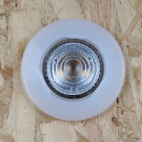 Silikon-Gehäuse für GU5.3/MR16 Niedervolt Halogen- & LED-Einbaustrahler