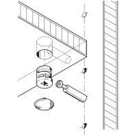 Häfele Minifix 12 Exzenter-Verbindergehäuse ohne Abdeckrand 12x9,5 mm vernickelt