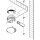 Häfele Rondorfix 16 Exzenter-Verbindergehäuse 25x12 mm ohne Aussparung