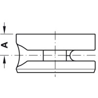 Häfele Maxifix Exzenter-Verbindergehäuse 35x17 mm vernickelt