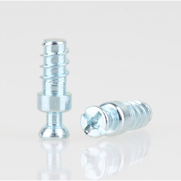 Häfele Verbindungsbolzen Rafix S20 mit Spezialgewinde 20x7 mm verzinkt