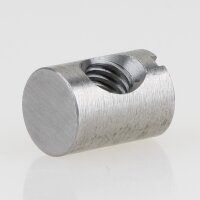 Häfele Quermutterbolzen M6 zentrisch 14x10 mm Stahl