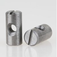 Häfele Quermutterbolzen M6 zentrisch 20x10 mm Stahl