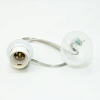 E27 Leuchtenpendel mit Baldachin, Kunststoff transparent,...