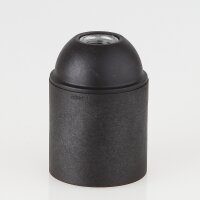 E27 Metall Fassungshülse Zierhülsen-Set antik...