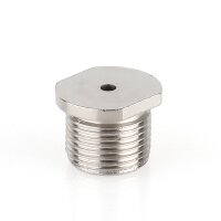 M13x1x10 mm Außengewinde Messing Seilstopper...