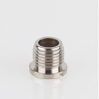 M10x1x8 mm Außengewinde Messing Seilstopper...