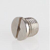 M10x1x8 mm Außengewinde Messing Seilstopper...