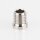 M8x1x8 mm Außengewinde Messing Seilstopper T-Nippel für Deckenhalter, vernickelt, 9x10 mm