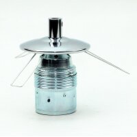 Lampenschirm Lampen Glashalter 16x90mm mit 2-fach Feder...