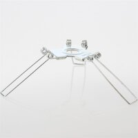 Lampenschirm Lampen Glashalter 140mm mit 3-fach Feder für alle E14 und E27 Fassungen geeignet