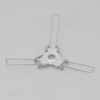 Lampenschirm Lampen Glashalter 140mm mit 3-fach Feder...
