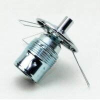 Lampenschirm Lampen Glashalter 140mm mit 3-fach Feder für alle E14 und E27 Fassungen geeignet