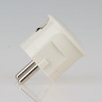 zwei Erdleitersystem Schutzkontakt-Stecker Winkelstecker...
