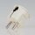 zwei Erdleitersystem Schutzkontakt-Stecker Winkelstecker weiß 250V/16A