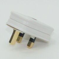 Lampen-Stecker Netzstecker weiß für...