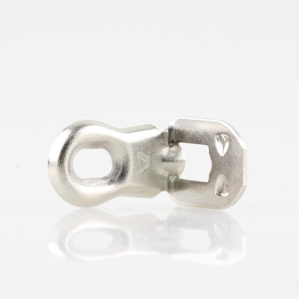 Häfele Rückwandverbinder Rückwandhalter 25x21 mm Metall vernickelt