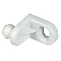 Häfele Rückwandverbinder Rückwandhalter zum Einclipsen der Rückwand 24 mm Kunststoff weiß