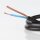 PVC-Lampenkabel schwarz 2-adrig 2x0,75 mm² H03VV-F – Meterware