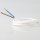 PVC-Lampenkabel weiß 2-adrig 2x0,75 mm² H03VV-F – Meterware
