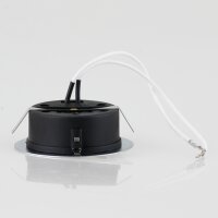 Halogen Möbeleinbaustrahler Einbauleuchte 60mm Chrom...