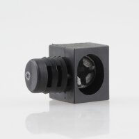 Häfele Korpusverbinder Wandverbinder mit Schraube 14x16 mm Kunststoff schwarz