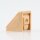 Häfele Eckverbinder Wandverbinder mit Abdeckkappe 18x20 mm Kunststoff beige