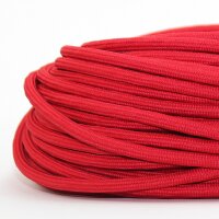 Textilkabel Stoffkabel rot 3-adrig 3x0,75...