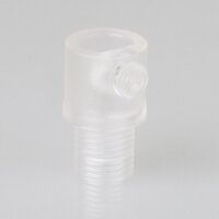 M10x1x10mm Klemmnippel Zugentlastung Transparent mit...