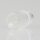 M10x1x10mm Klemmnippel Zugentlastung Transparent mit Außengewinde aus Kunststoff