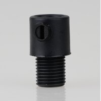 M10x1x10mm Klemmnippel Zugentlastung Schwarz mit...