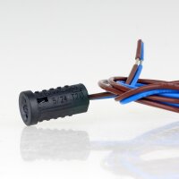 G4 Steck-Lampenfassung VDE-konform, 12/24V DC, 100W, 60 cm Anschlusskabel