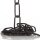 Lampen Metall-Kette 3,8 mm 20x47 | Schwarz lackiert | Zum Aufhängen schwerer Lampen & Kronleuchter | Belastbar bis 18 kg - Meterware
