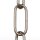 Lampen Metall-Kette 3,8 mm 20x47 | Vernickelt | Zum Aufhängen schwerer Lampen & Kronleuchter | Belastbar bis 18 kg - Meterware