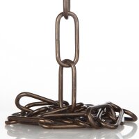 Lampen Metall-Kette 3,8 mm 20x47 | Antik Fumé |...