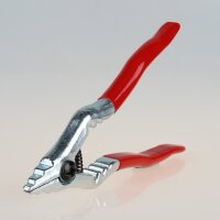 Kettenzange 180 mm | Zum Öffnen & Schließen von Lampenketten | Tauchplastik-Griff