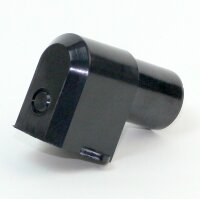 E14 Möbel-Einbau-Winkel-Lampenfassung Schwarz...