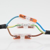 Wago 221-2411 Compact Verbindungsklemme 1-polig...
