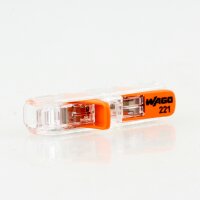Wago 221-2411 Compact Verbindungsklemme 1-polig...