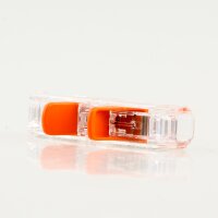 Wago 221-2411 Compact Verbindungsklemme 1-polig transparent für alle Leiterarten