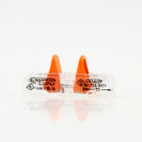 Wago 221-2411 Compact Verbindungsklemme 1-polig transparent für alle Leiterarten