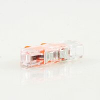 Wago 221-2411 Compact Verbindungsklemme 1-polig transparent für alle Leiterarten