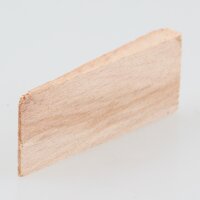Häfele Universal Holzkeil 55x20x7 mm – Baukeil / Türstopper