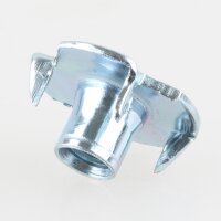Häfele Einschlagmutter M5 Metall verzinkt, Ø 17 mm, Länge 7 mm