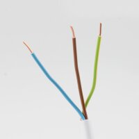 3x1,5mm² NYM-J PVC-Mantelleitung Stromkabel...